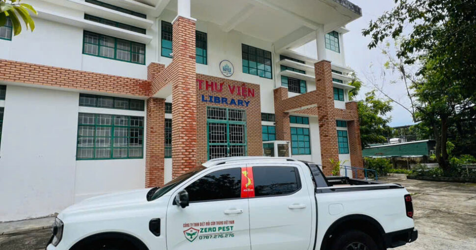 Thực hiện diệt Mối cho Thư Viện Đại Học Nha Trang